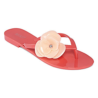 Mixit Side Flower Jelly Strap Sandals