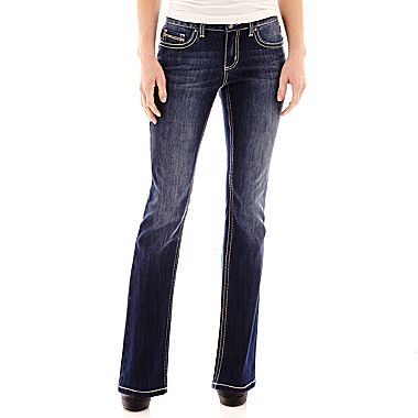 Love Indigo Cross Back Flap Pocket Jeans