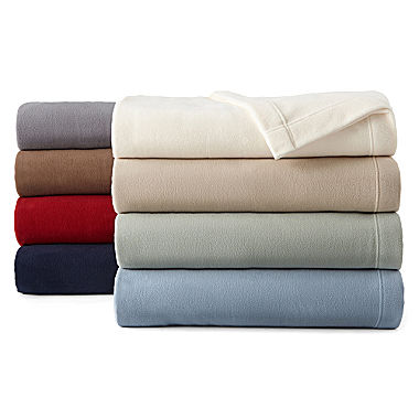 JCPenney Home Ultra Soft Micro Fleece Blanket