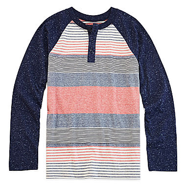 Arizona Raglan Henley Tee - Boys 8-20